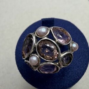 Silpada 925 sterling Sweet Embrace size 7